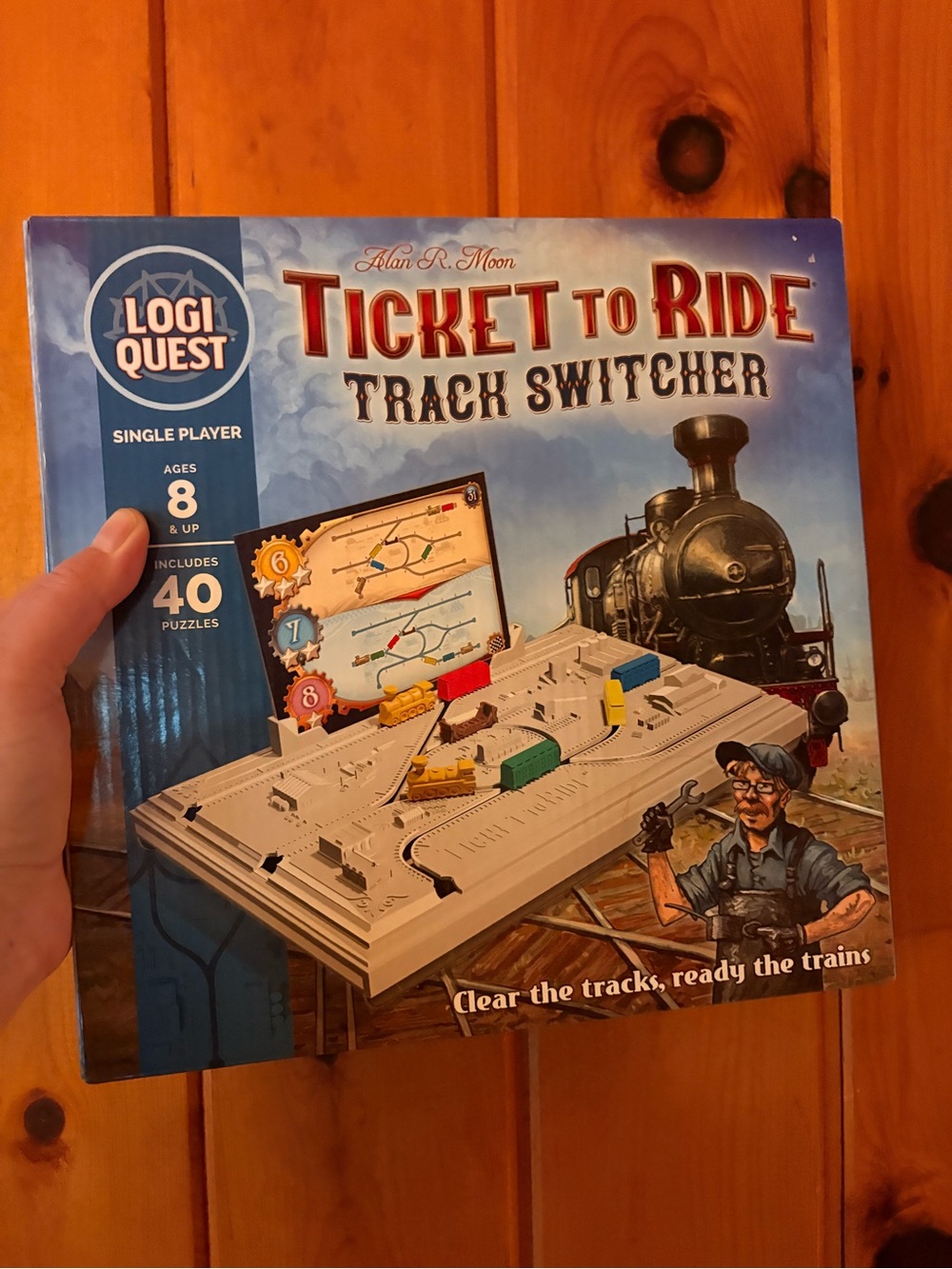 Ticket to Ride Track Switcher logic puzzle game